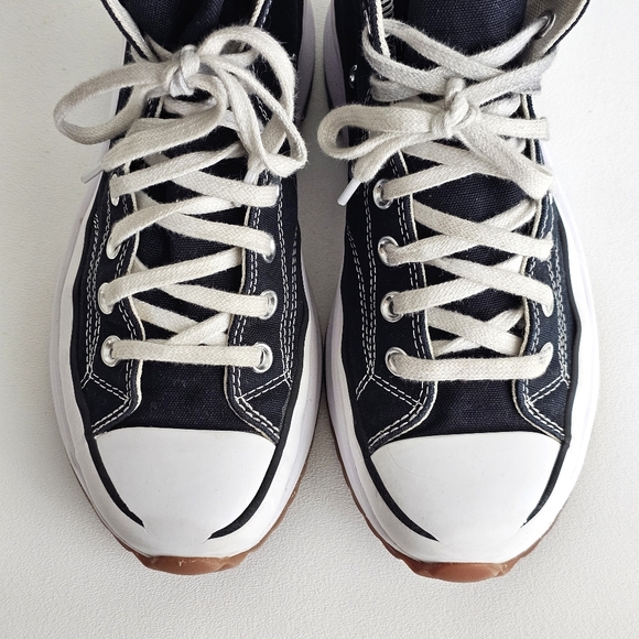 Converse Run Star Hike Canvas High-Top Platform Sneakers Size 7.5 Men / 9 Women - Picture 14 of 16
